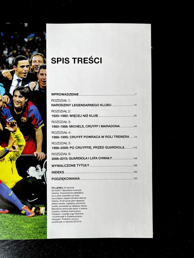 Barca: Ilustrowana historia FC Barcelona album twarda oprawa