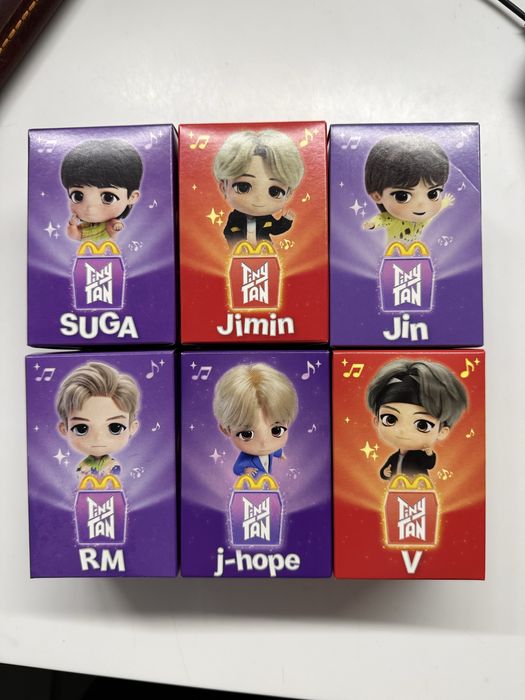 Фигурки bts новые