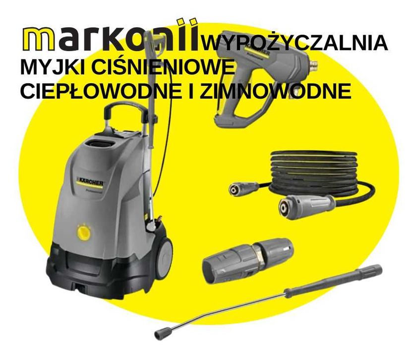 Wynajem Karcher Myjka wysokociśnieniowa  K5 K7 HD HDS  myjki Wypożycz