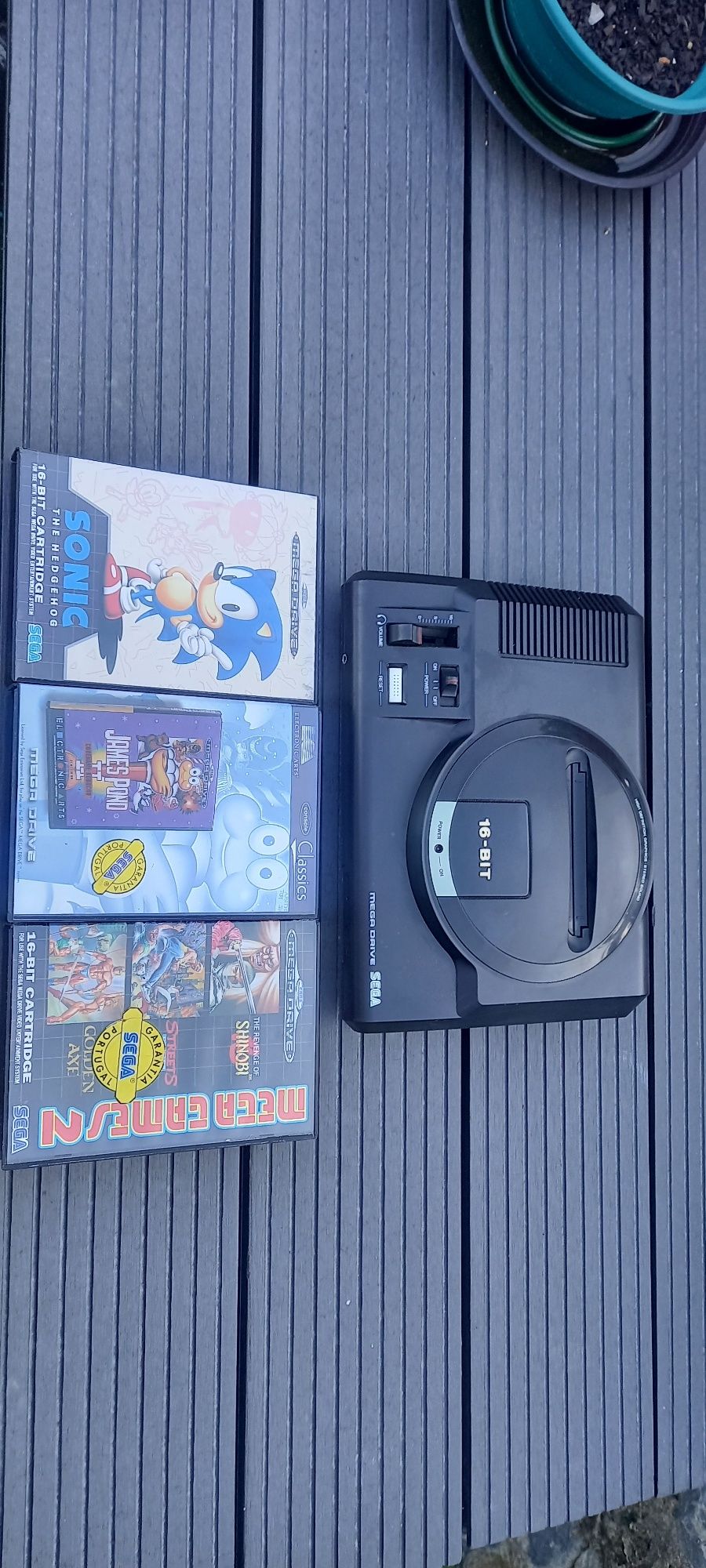 Consola sega mega drive