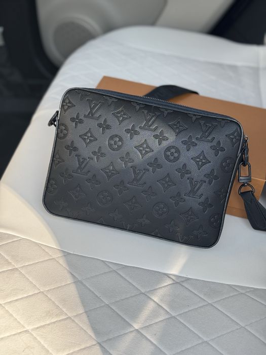 Чоловіча мужская стильна сумка Louis Vuitton 2 in 1