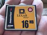 Karta Compact Flash 16 MB 16MB retro amiga syntezator