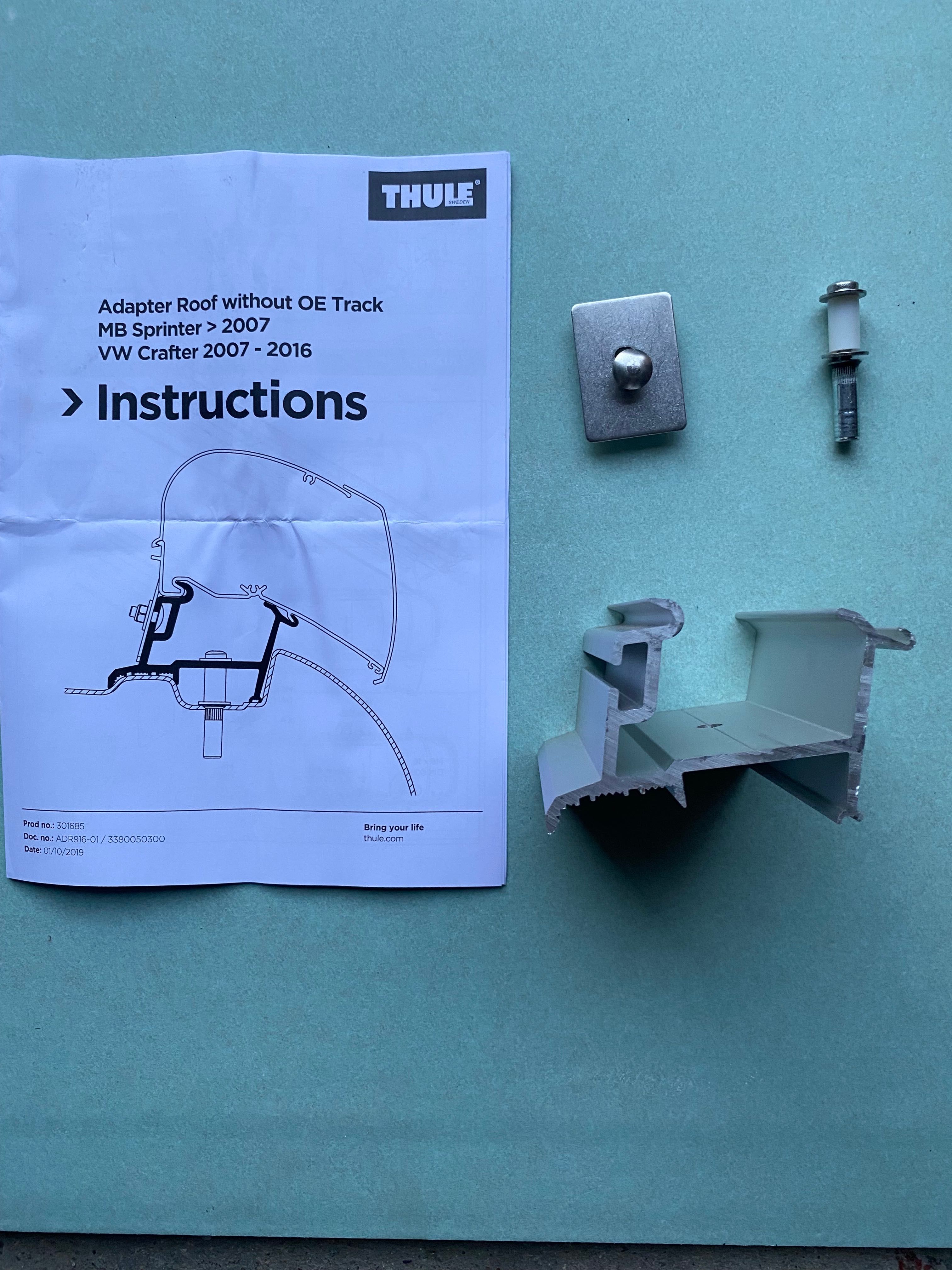 Adapter dachowy markizy Thule Omnistore