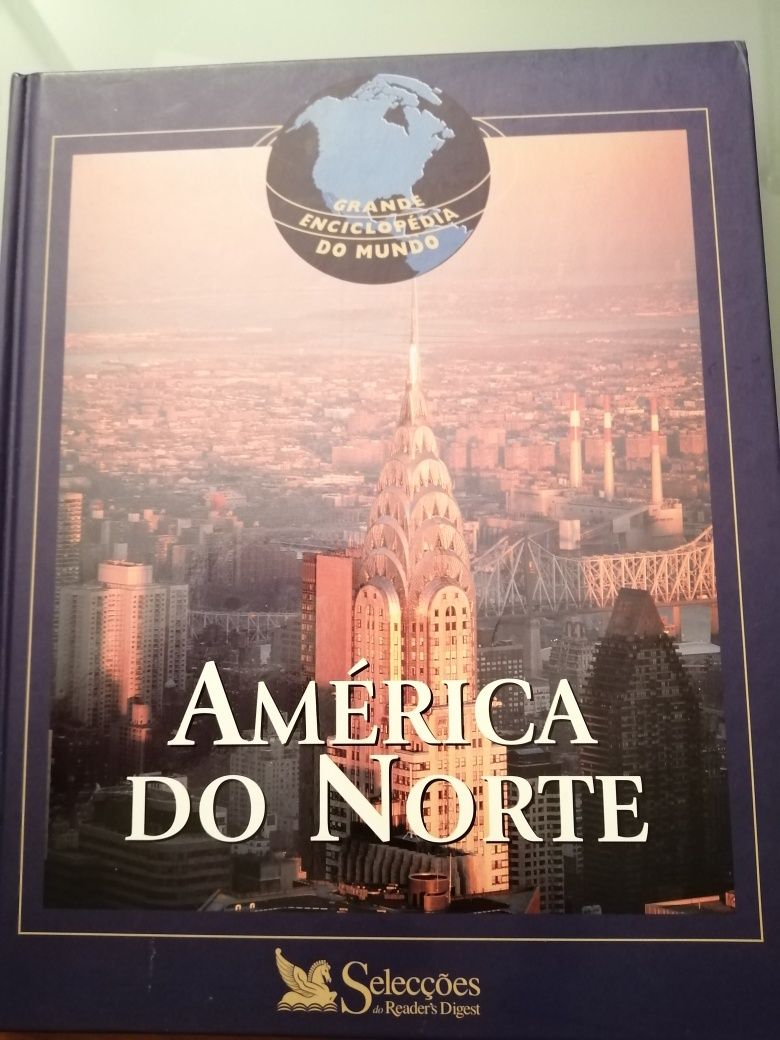 Grande enciclopédia do mundo Readers Digest. Europa América Como novos