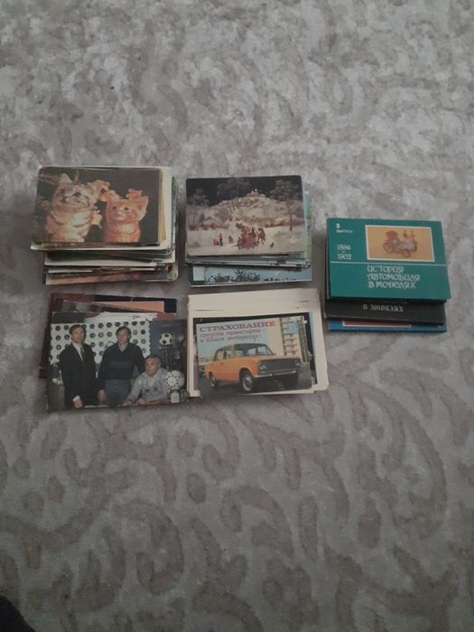 Календарики времен ссср