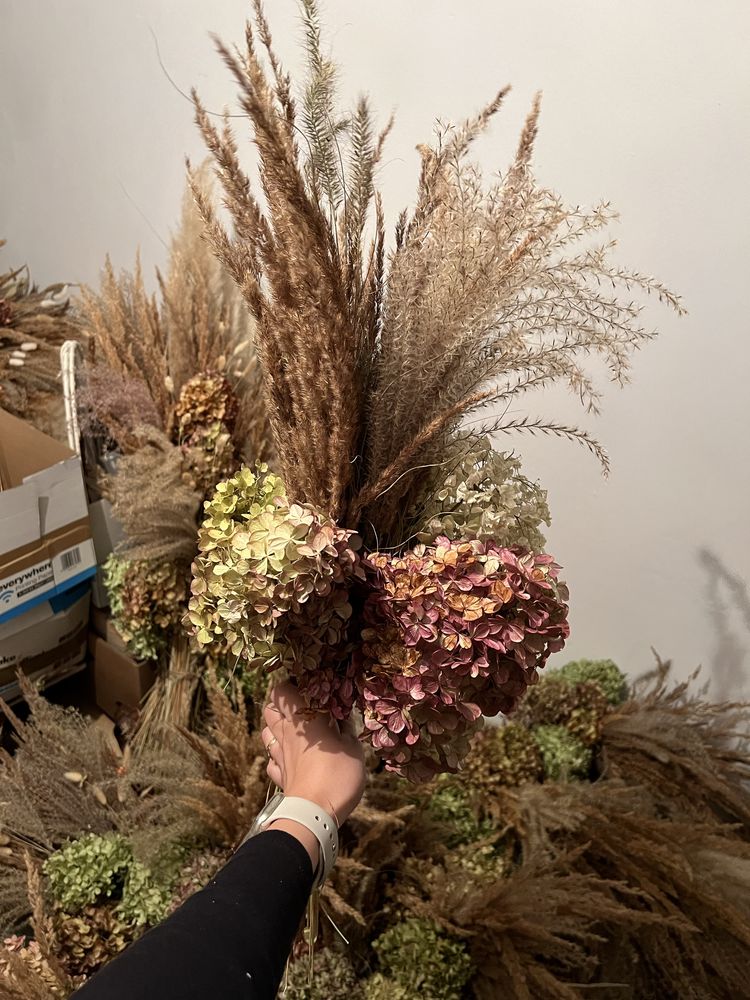 Komplet dekoracji weselnych w stylu boho