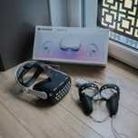 Quest 2 + pasek z powerbankiem + etui gumowe