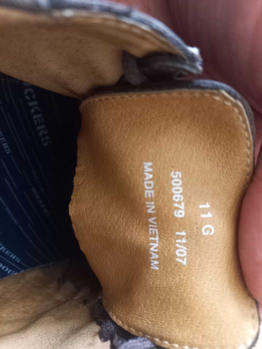 Мужские кожаные туфли Clarks 46 p.