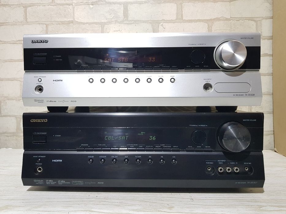 Пульт!5.1AV ресивер Onkyo TX-SR307/308 5x100Вт б/у з Німеччини