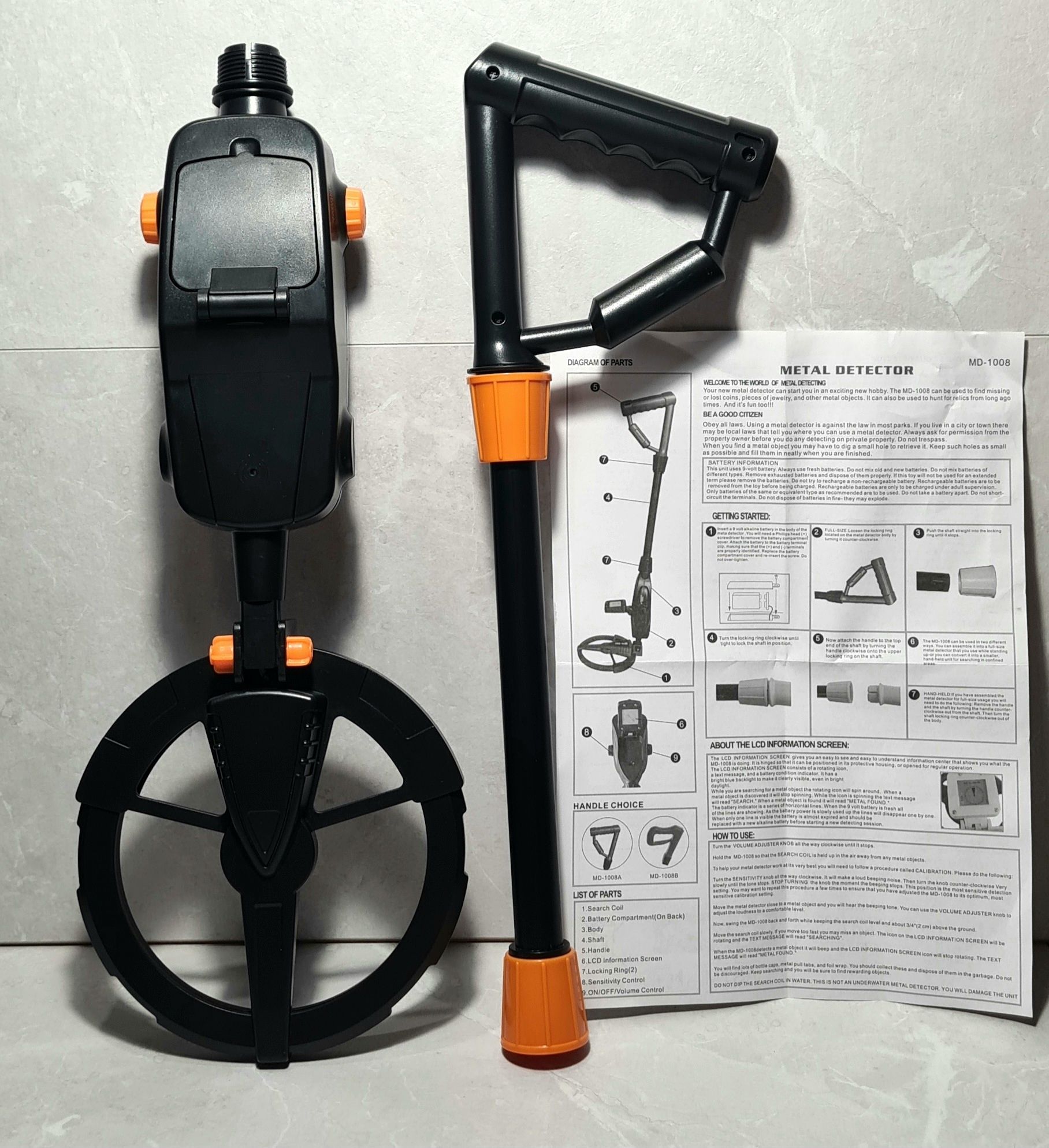 Металошукач MD1008