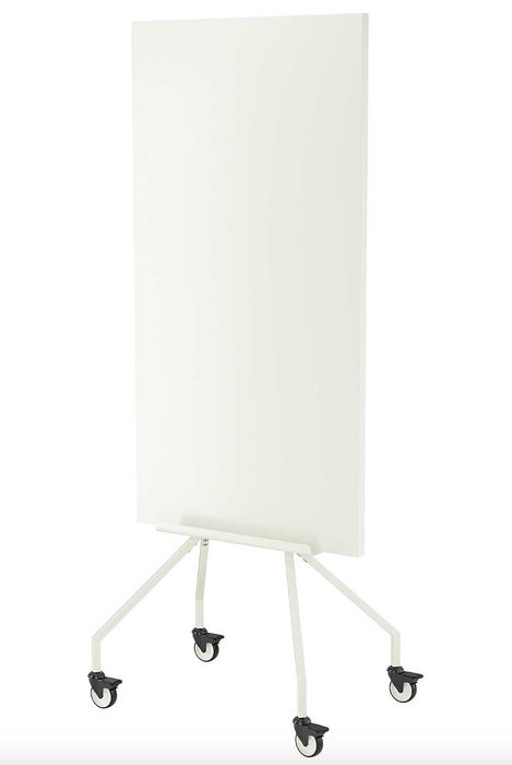 Quadro branco duplo IKEA com rodas – 70x180 cm