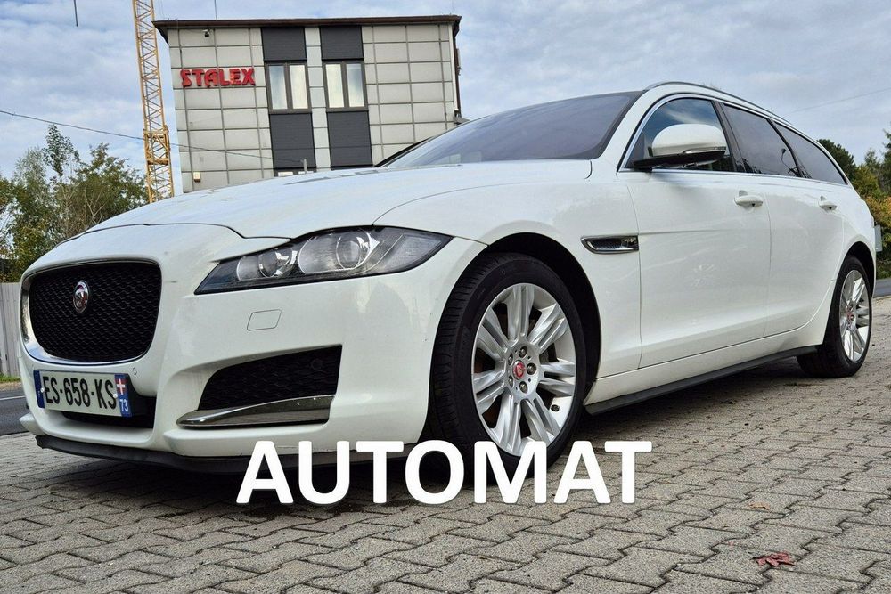 Jaguar XF XF II - 2.0D 180KM Kremowa Skóra Panorama Bezwypadkowy