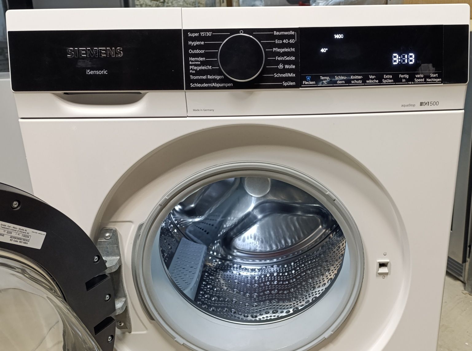 Пральна машина Siemens WG44G2M40 iQ500