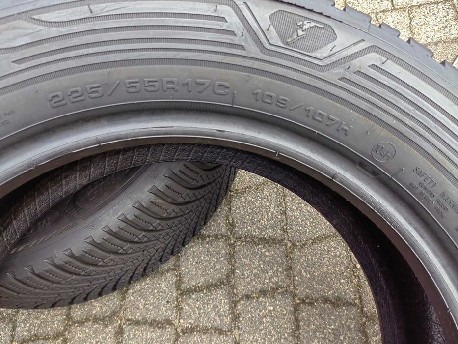 225/55R17C 109/107H Goodyear Vector 4 seasons cargo Bus para wielosezo