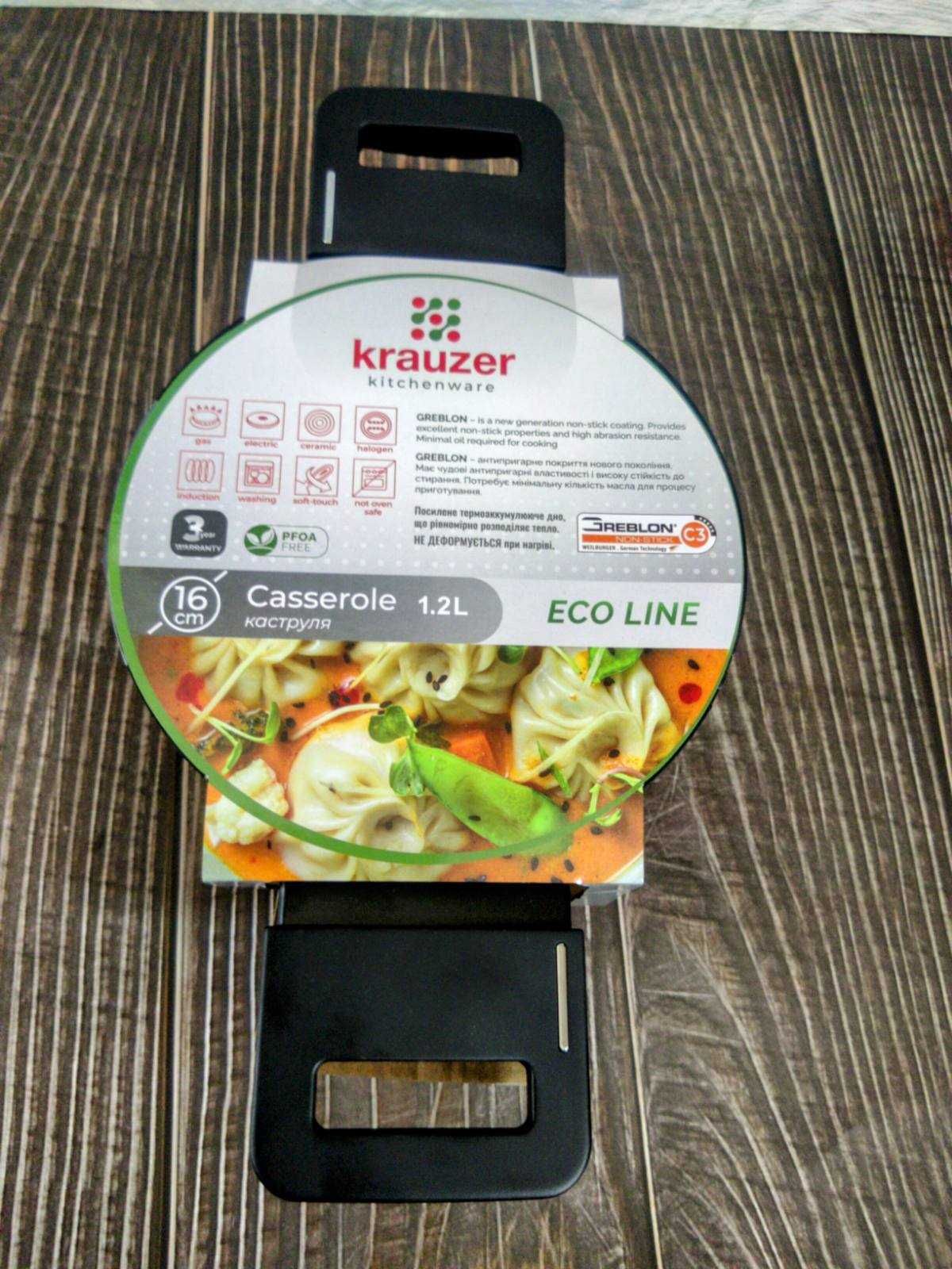 Каструля 1,2 л Krauzer Eco Line