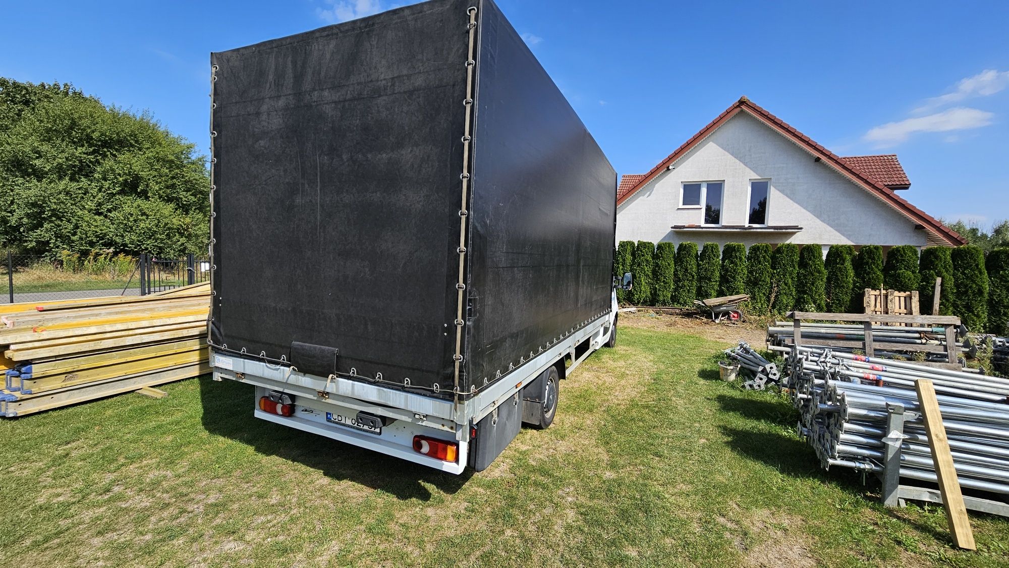 Wynajem Bus Plandeka Renault Master 10 Palet