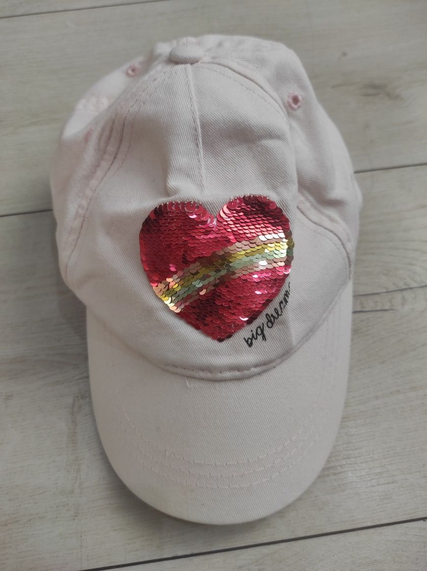 Czapka z daszkiem z cekinami H&M