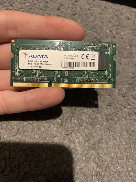 Ram Ddr 3 4 gb do laptopa