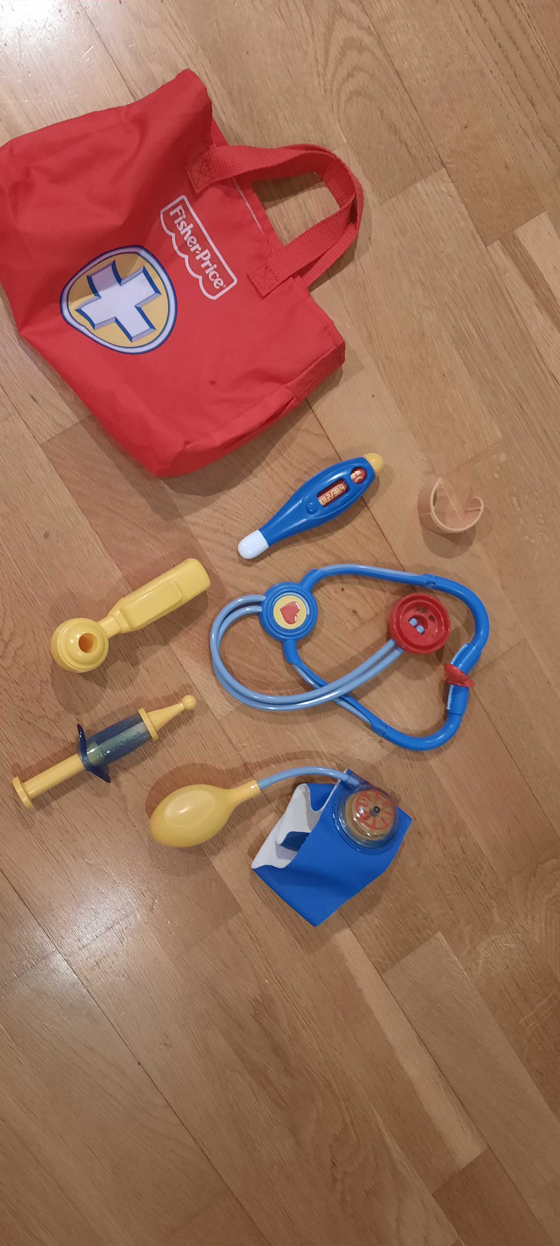 Zestaw lekarz Fisher Price