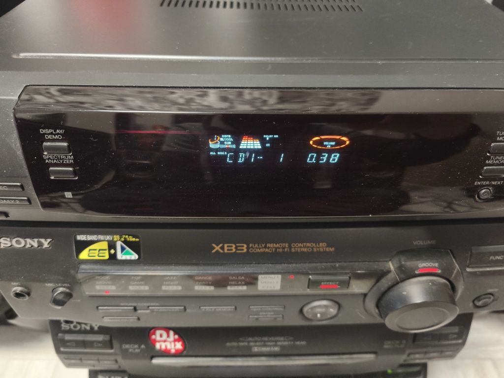 Музыкальный центр sony hcd xb3