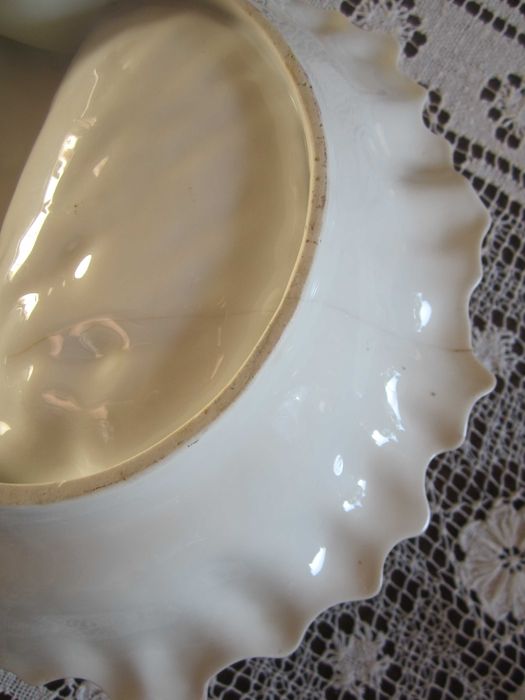 Kabaret, podwójny, duży, półmisek, Carl Tielsch, koniec XIX w.