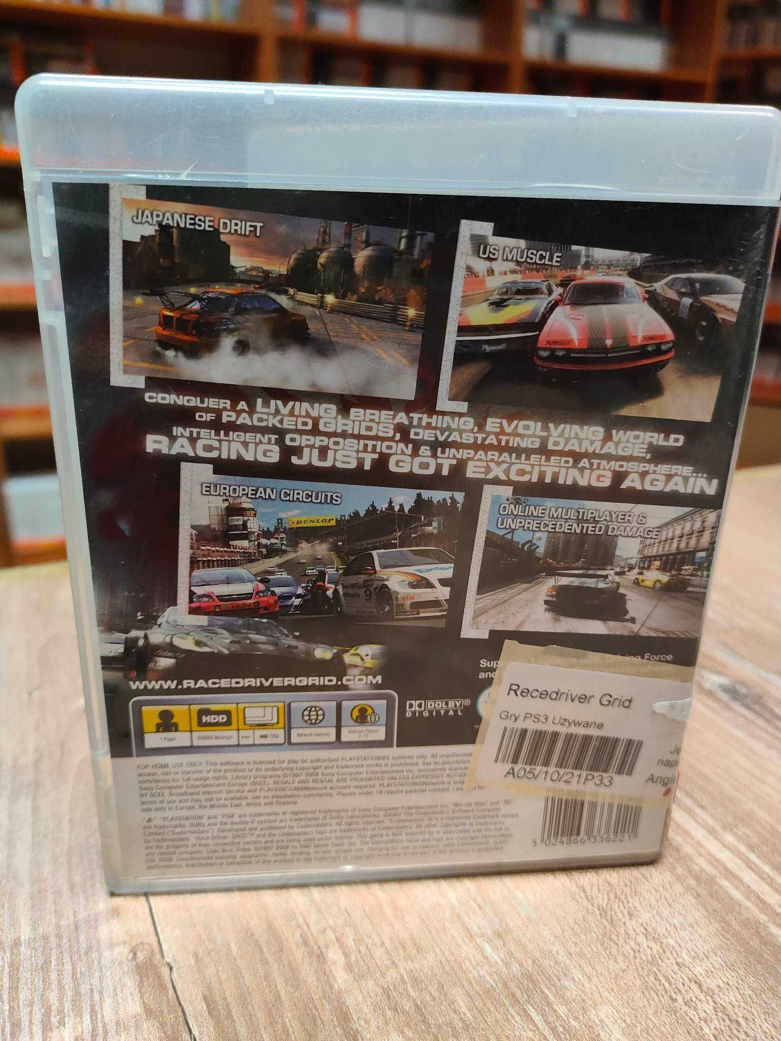 Race Driver: GRID PS3,  Sklep Wysyłka Wymiana
