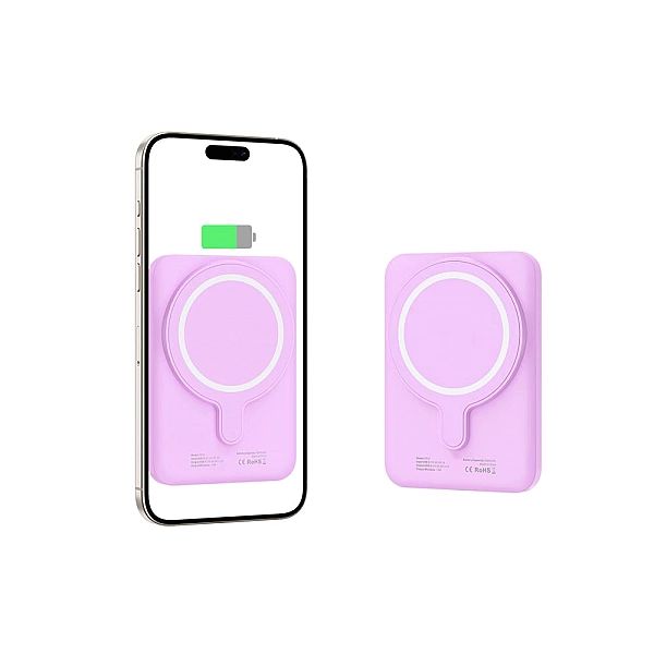 Tech-Protect Pb10 Lifemag Magsafe Power Bank 5000Mah Lilac