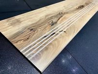 Płytki na schody drewnopodobne 100x30 Drewno Słoje Sęki