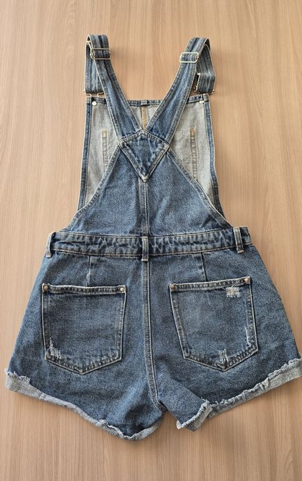 Sinsay ogrodniczki jeansowe damskie/dziewczęce 36