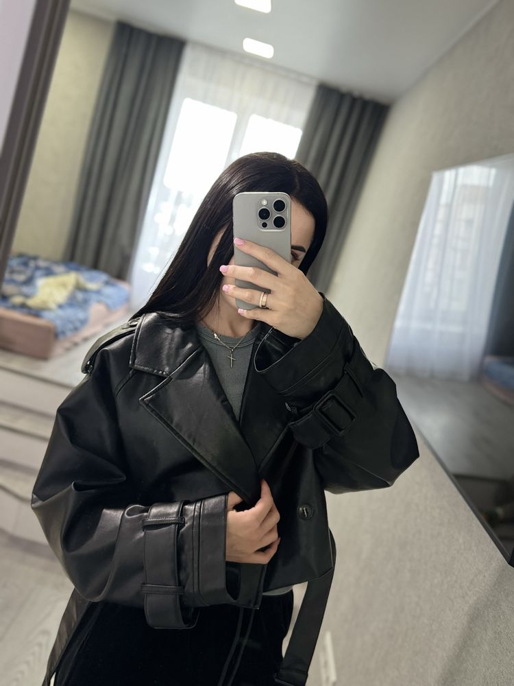 Косуха zara кожанка zara