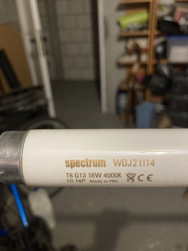 Dwie świetlówki T8 G13  18W spectrum