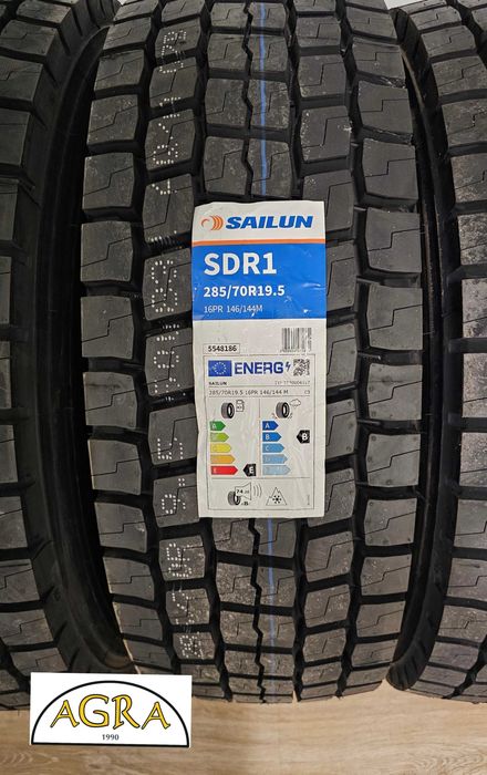 285/70R19.5 (850netto) SAILUN  SDR1 opona napęd opony napędowe MOCNE
