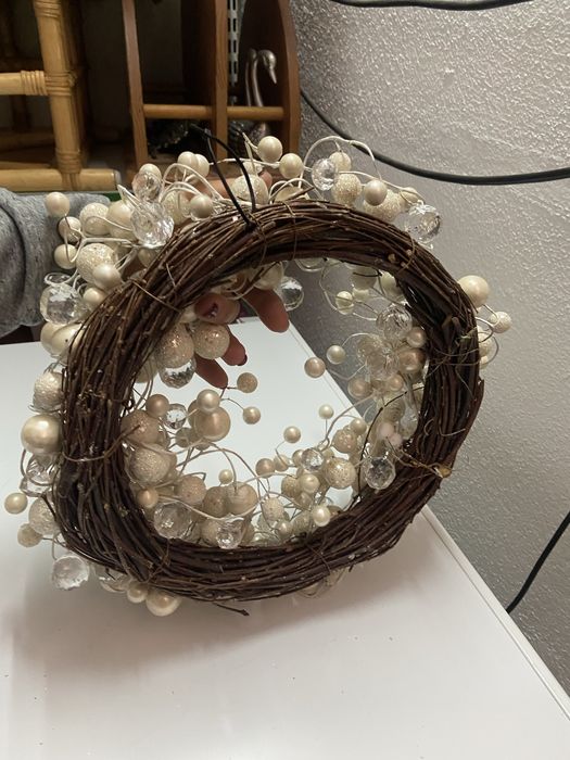 Coroa de natal para pendurar nas ports