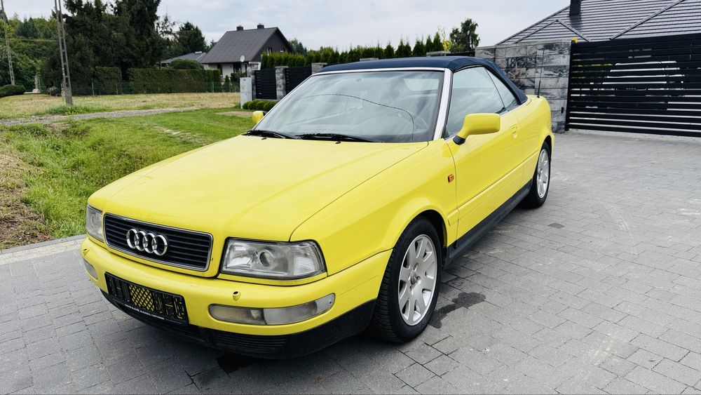Audi 80 cabrio cabriolet kabrio 1.8 adr skóra
