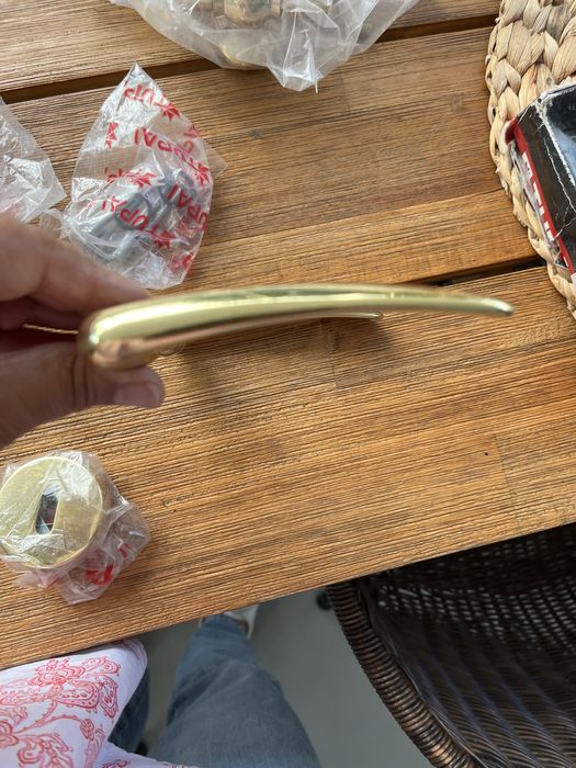 Puxadores de latao TUPAI novos