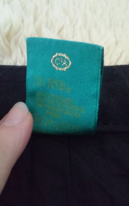 Klasyczna wąska czarna spódnica na podszewce C&A 42 XL