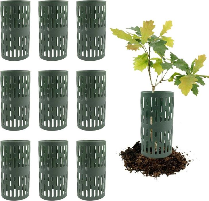 Zestaw 9 ochraniaczy na pnie drzew, 20 x 34,5 cm