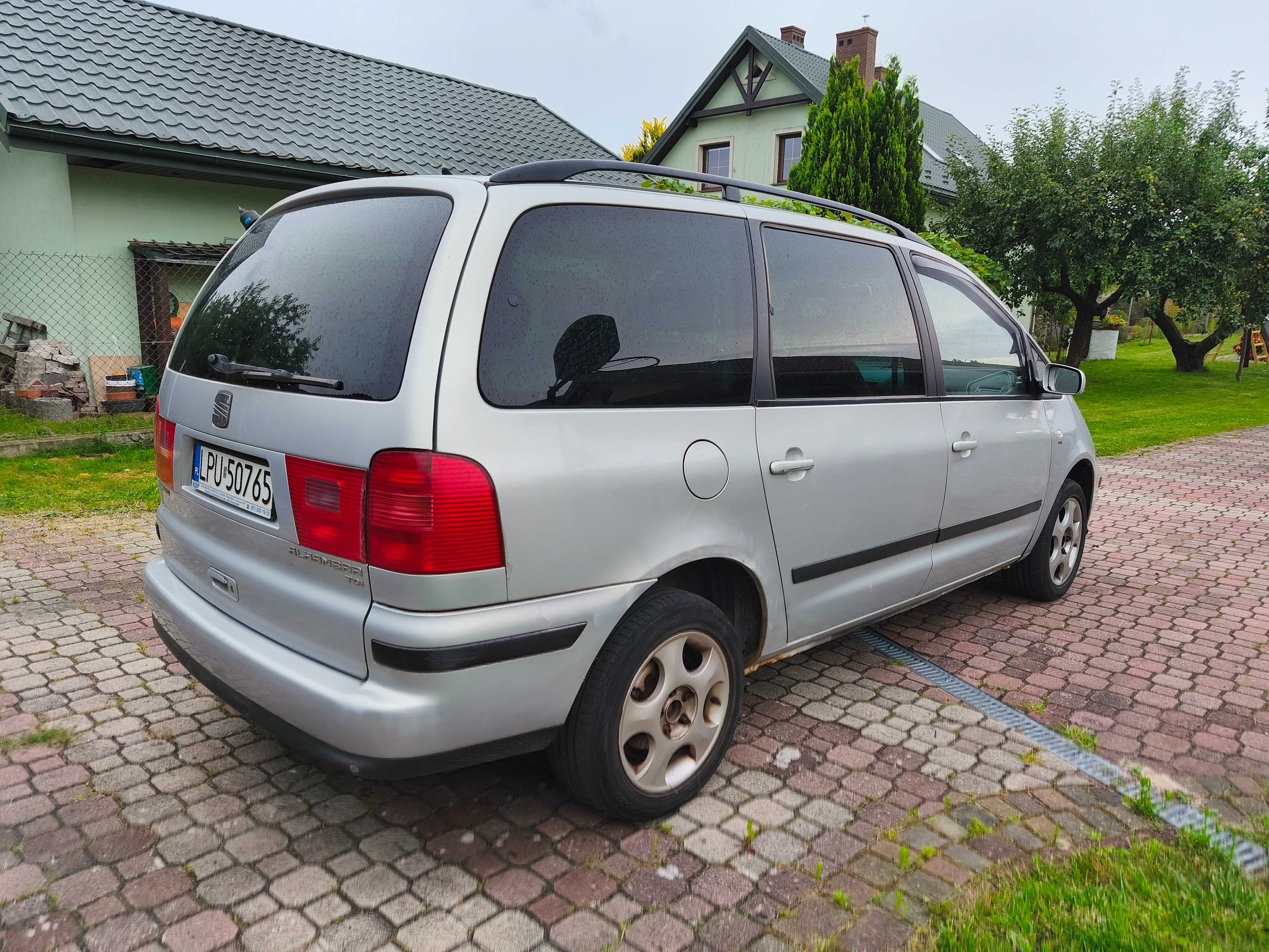 Seat Alhambra 2003 1,9TDI 7os klima automat