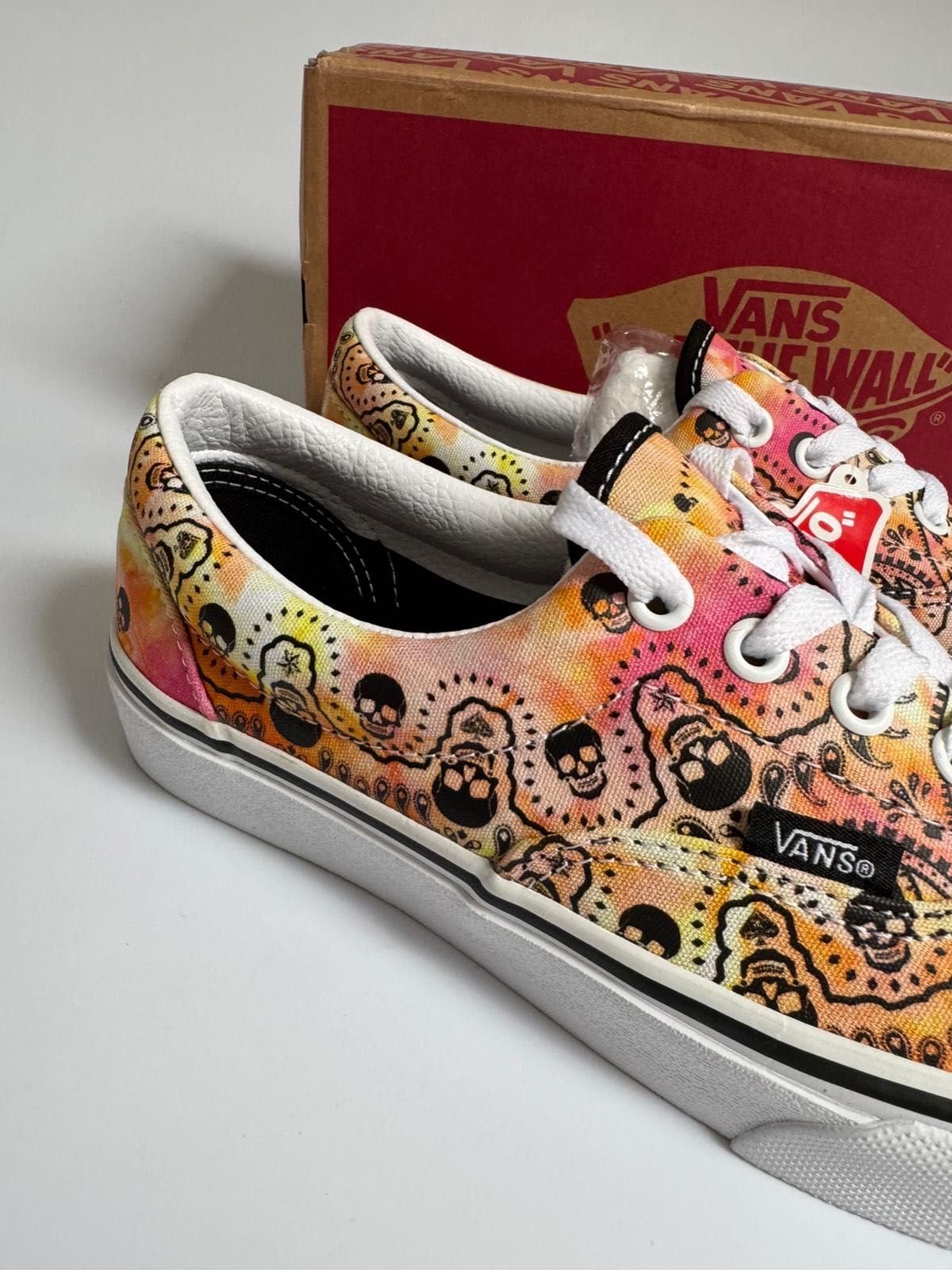 Nowe trampki unisex VANS ERA BANDANA TIE DYE pomarańczowe 38