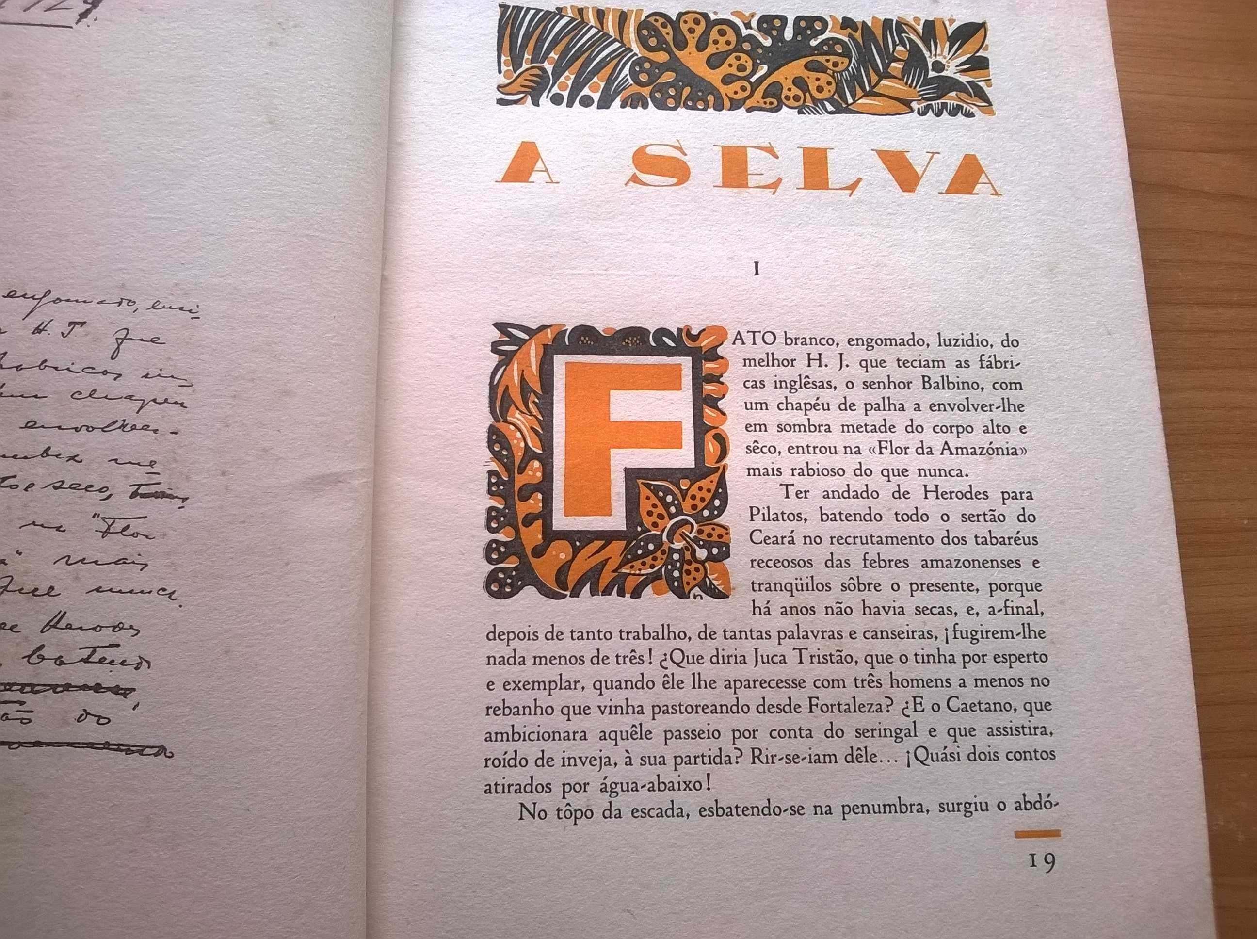 " A Selva " (edição de luxo) - Ferreira de Castro