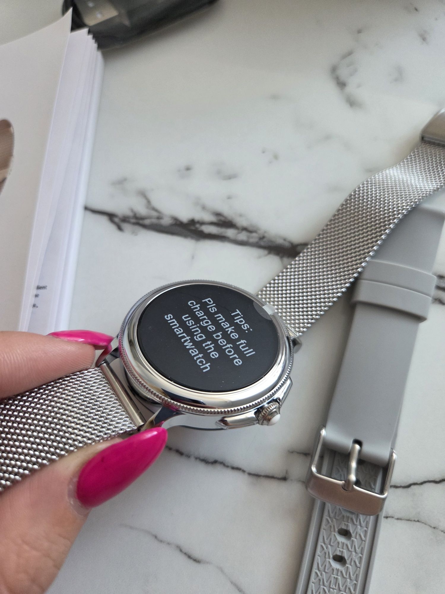 Smart Watch srebrny