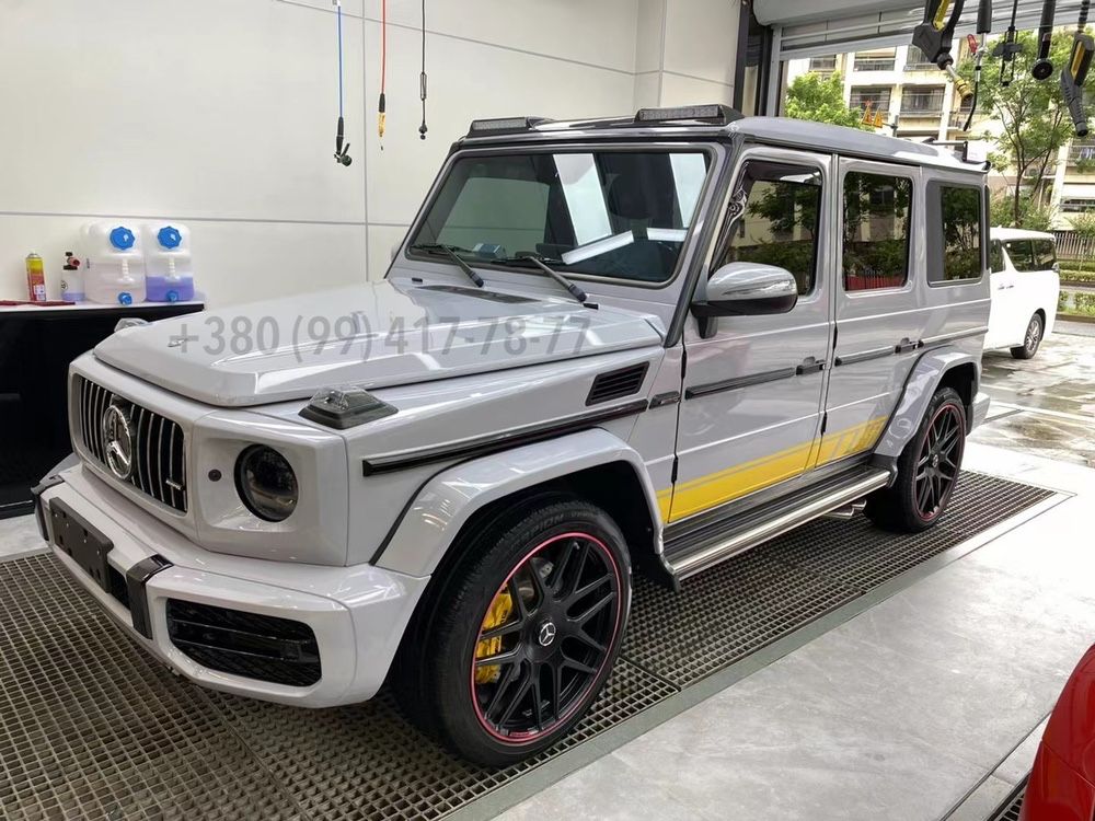 Рестайлинг обвес 2018+ Mercedes W463 W464 G63 G500 G550 Бампер Фары