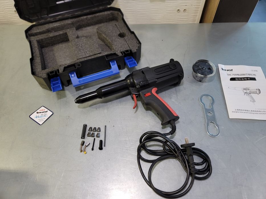 TAC700 Time-proof TAC-700 Заклепочник Электрозаклепочник +Полный Ремк.