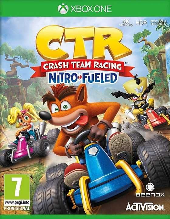 CTR Crash Team Racing Xbox One + S + X + Series X = PŁYTA Wejherowo