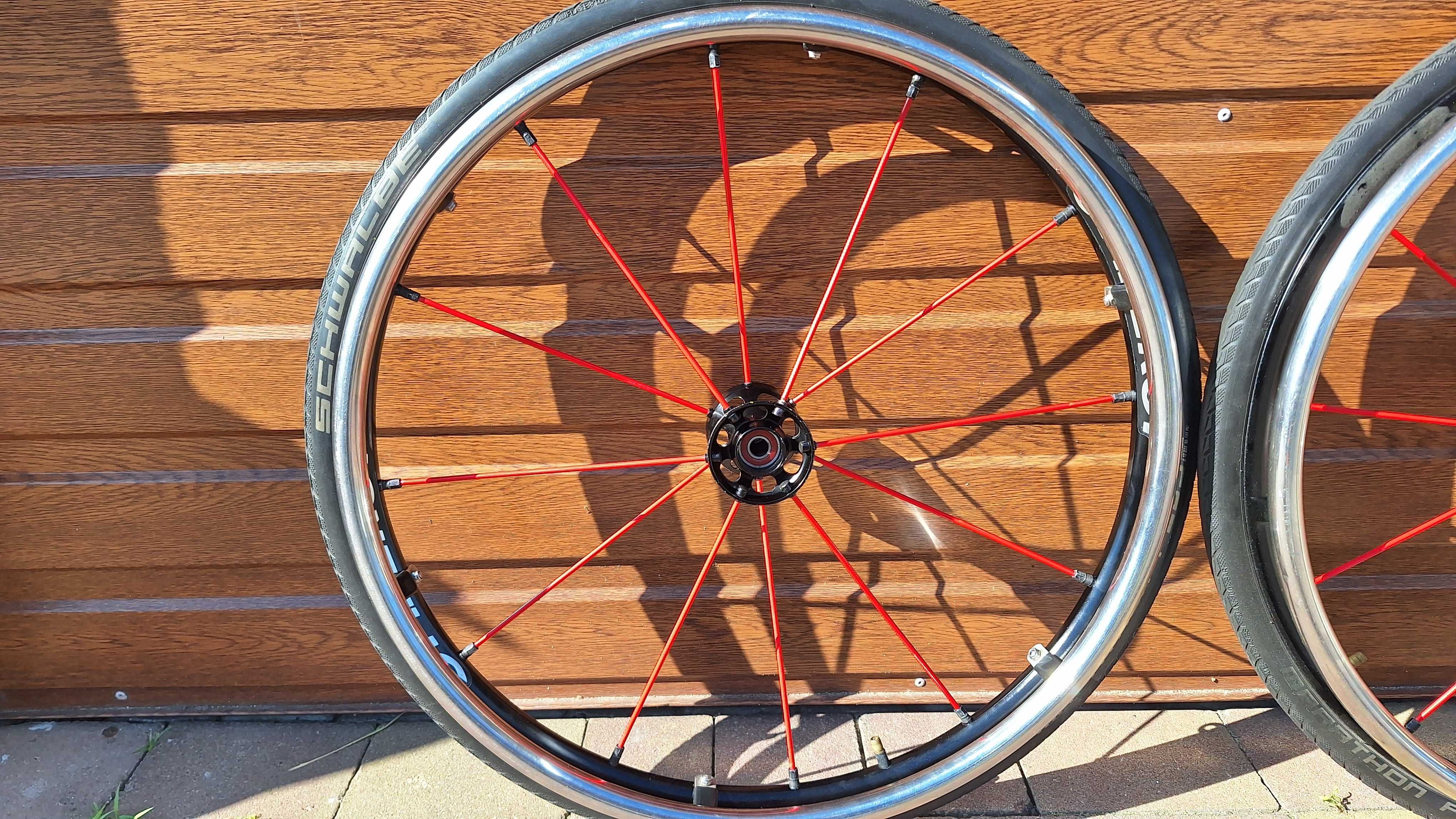 Koła Spinergy do wózka inwalidzkiego aktywnego 24 " oś 12 GTM wysyłka