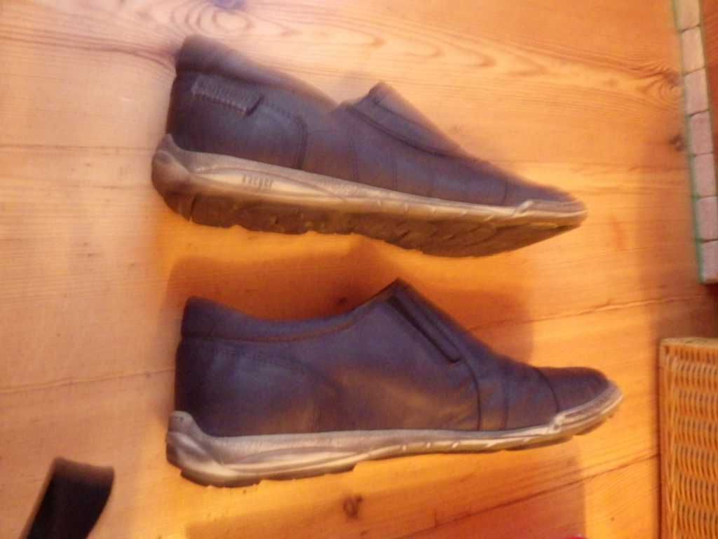Buty Kacper 1-4249 Long półbuty mokasyny rozmiar 48 wkładka 31,5 cm