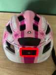 CRIVIT Kask rowerowy dziecięcy, z lampką tylną 49-54 cm