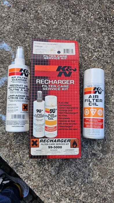 Kit de Limpeza K&N - Novo