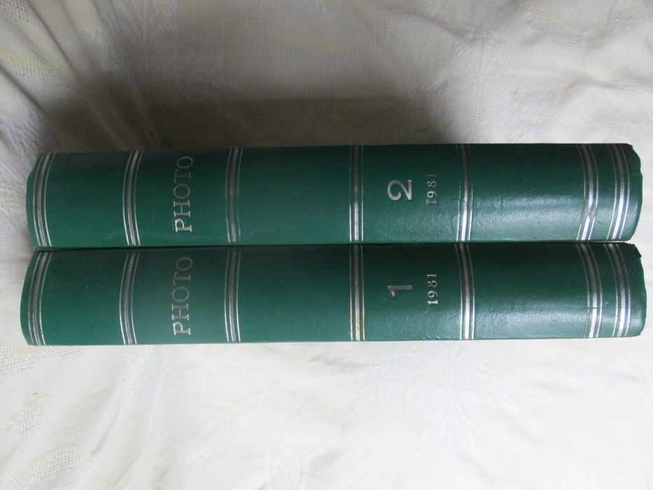 Revista Photo, edições do ano de 1981