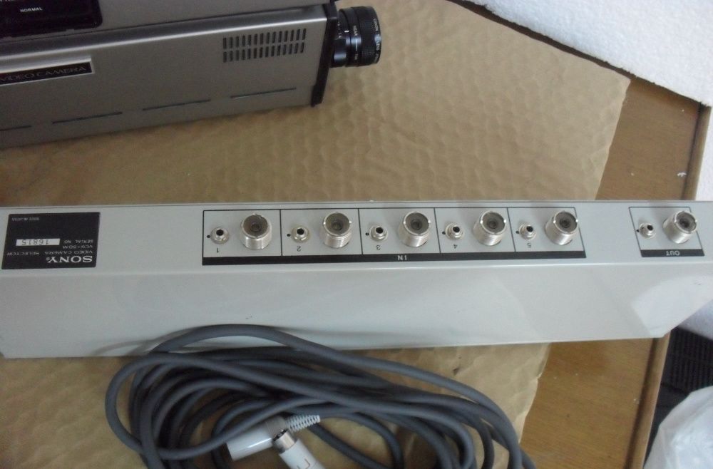 Camera Filmar Sony AVC 3250CE (artigo Vintage)